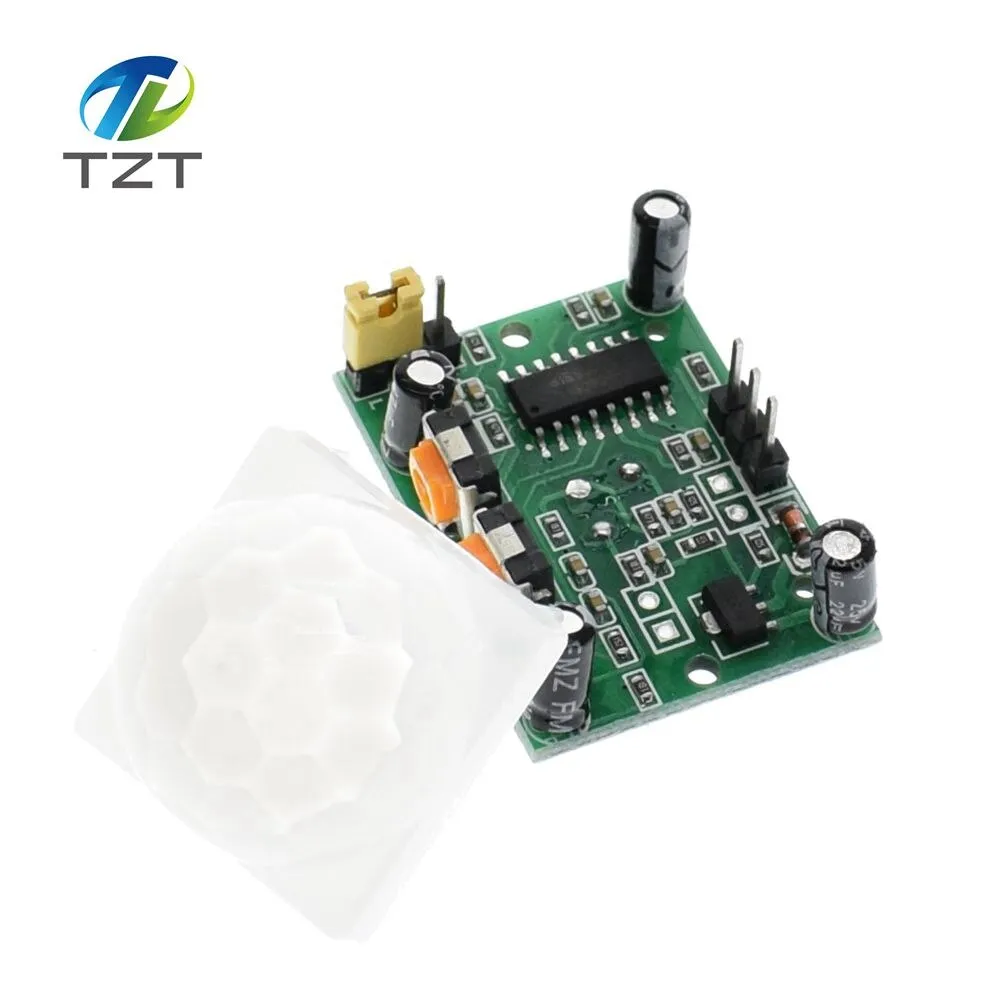 1pcs  HC-SR501 Adjust IR Pyroelectric Infrared PIR Motion Sensor Detector Module for Arduino for raspberry pi kits