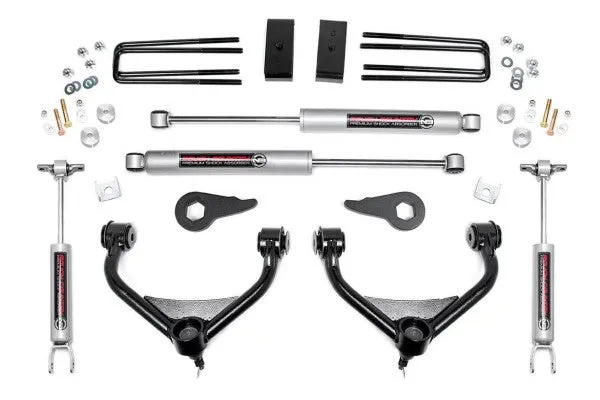 2011-2019 GMC Sierra/ Chevrolet Silverado Lift Kit - [2WD/4WD] 2500HD/ 3500HD (w/ Upper Control Arms) [3 in] - 95920