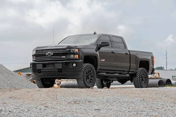 2011-2019 GMC Sierra/ Chevrolet Silverado Lift Kit - [2WD/4WD] 2500HD/ 3500HD (w/ Upper Control Arms) [3 in] - 95920