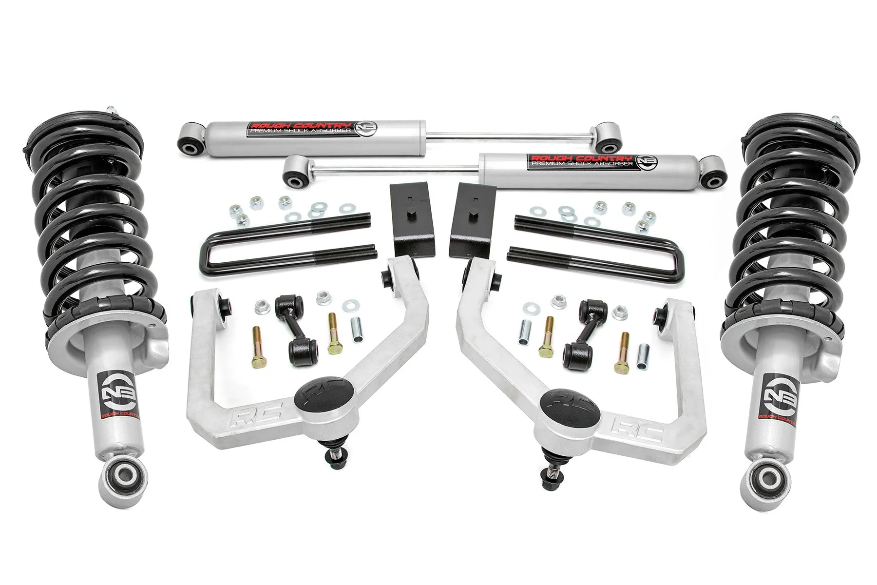 3 Inch Lift Kit | N3 Struts & Shocks | Nissan Titan 4WD | 2017-2022