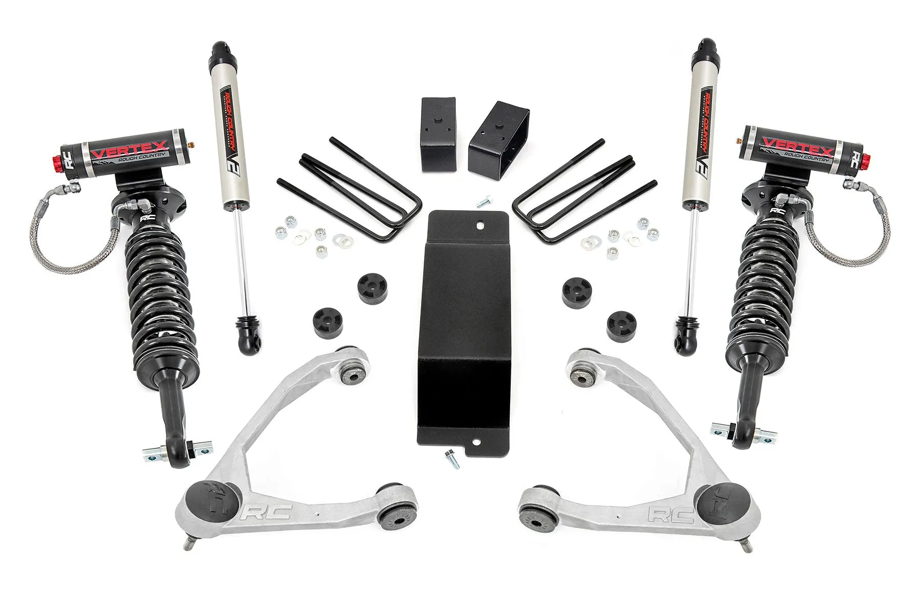 3.5 Inch Lift Kit | Forged UCA | Vertex/V2 | Chevrolet Silverado/GMC Sierra 1500 | 2007-2016