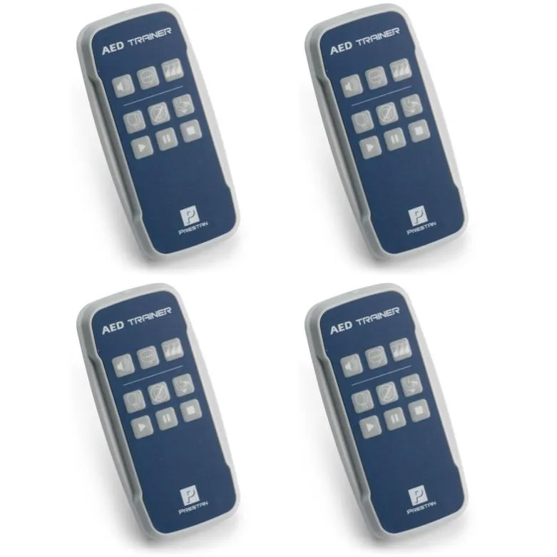 4 Remotes for Prestan Professional AED