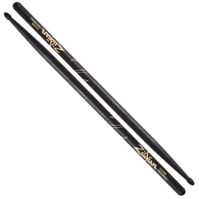 5A Acorn Tip Black Drumsticks
