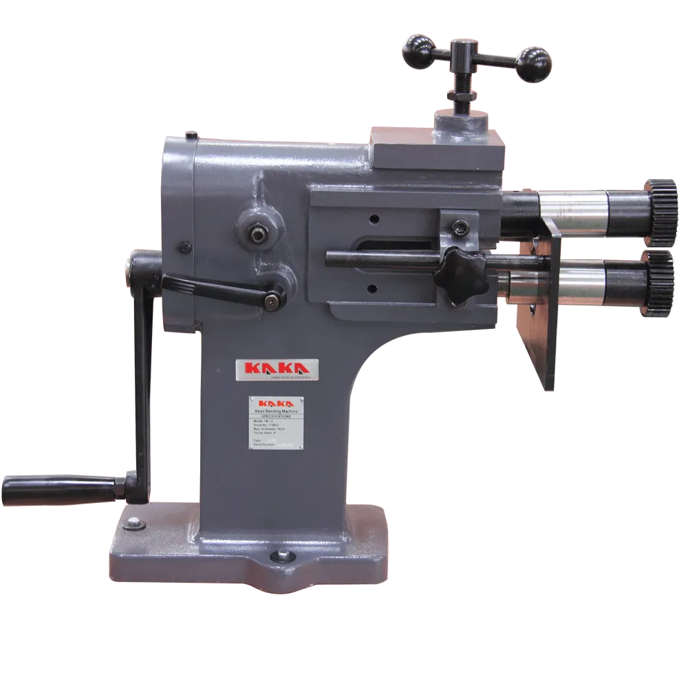 8 Inch 18 Gauge Heavy-Duty Bead Bender, Sheet Metal Rotary Forming Machine TB-12
