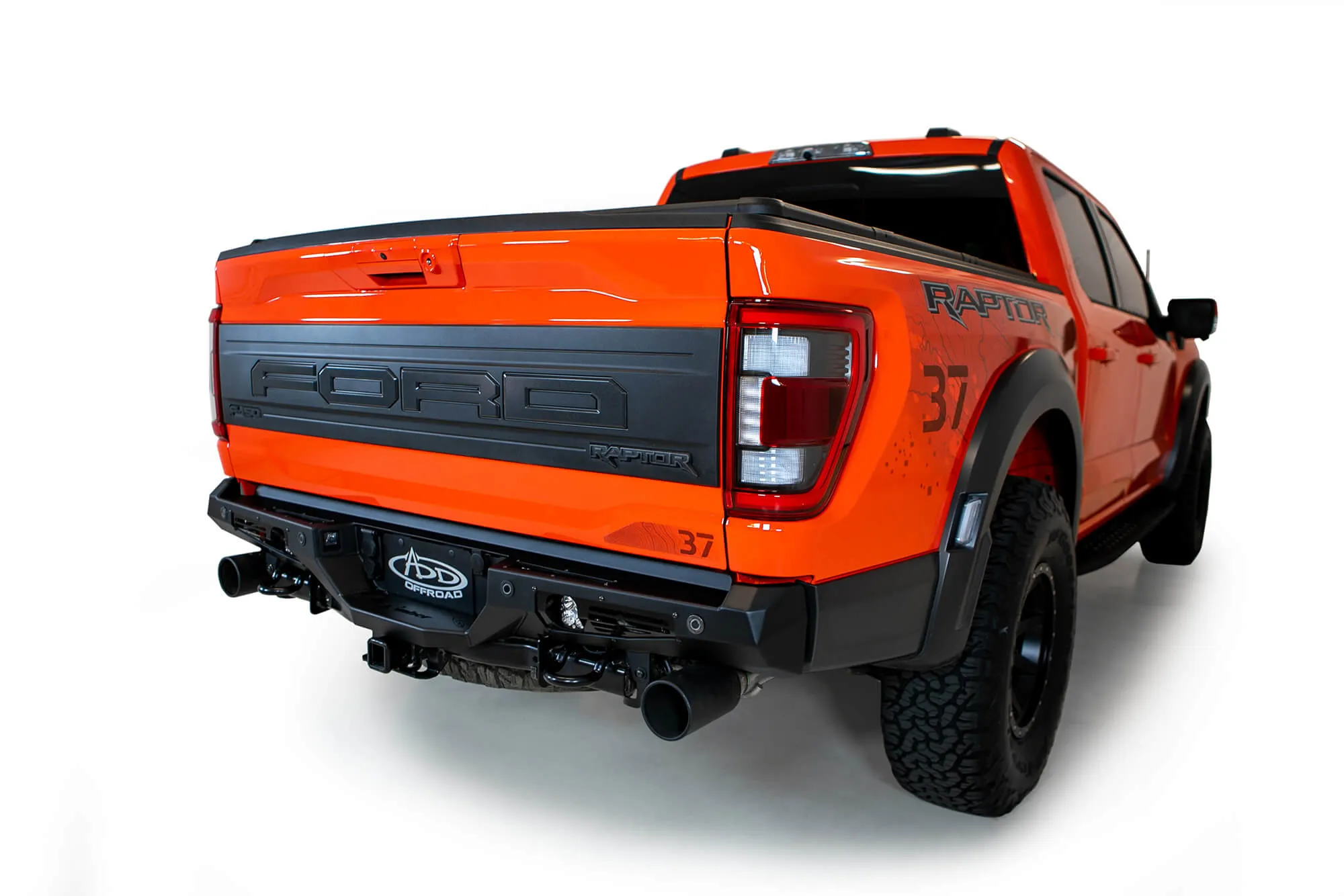 Addictive Desert Designs Bomber Rear Bumper -2021  Ford F-150 Raptor & Raptor R - R210141370103