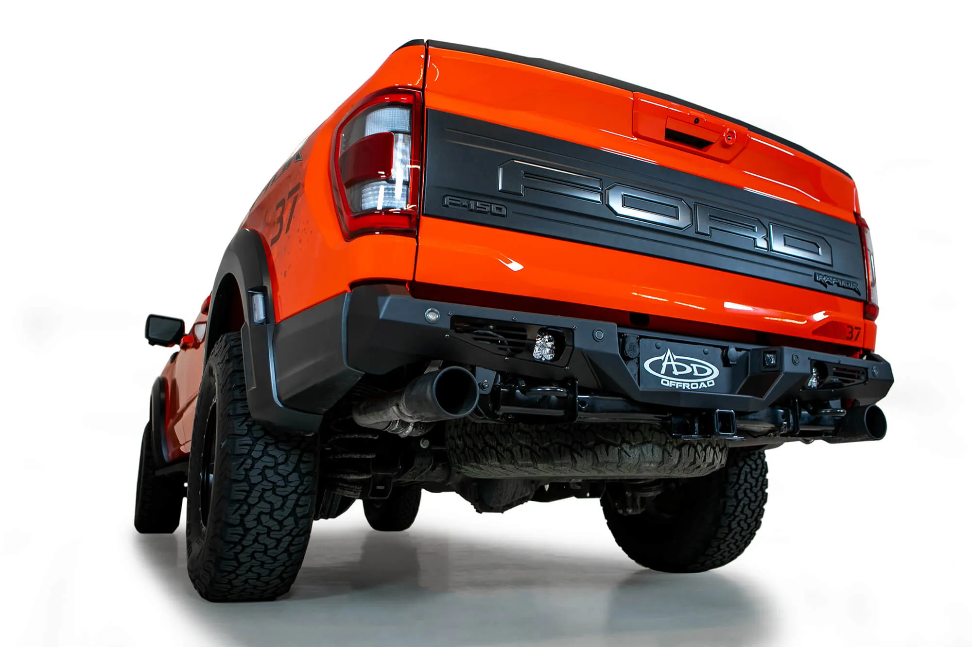 Addictive Desert Designs Bomber Rear Bumper -2021  Ford F-150 Raptor & Raptor R - R210141370103