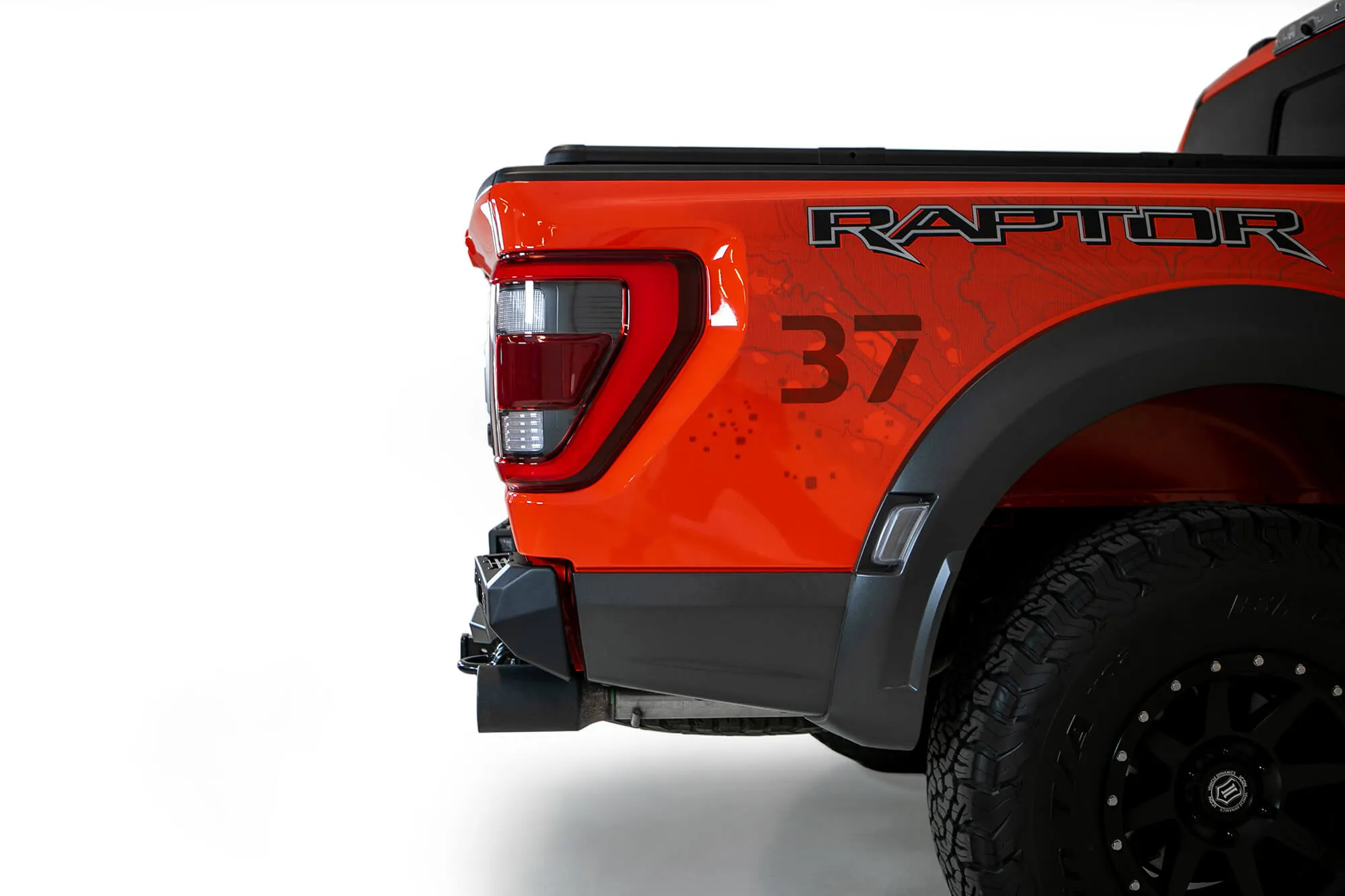 Addictive Desert Designs Bomber Rear Bumper -2021  Ford F-150 Raptor & Raptor R - R210141370103