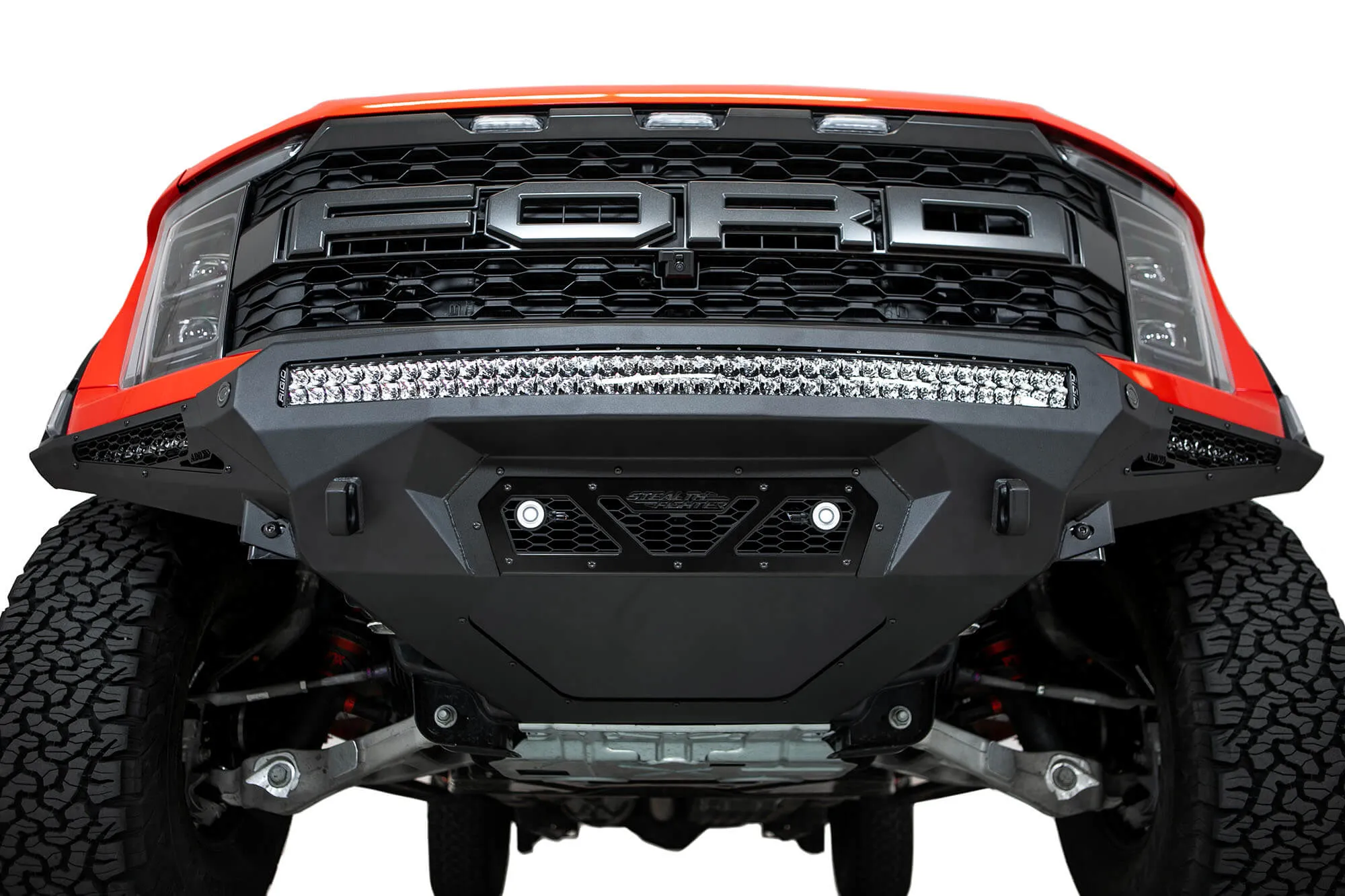 Addictive Desert Designs Stealth Fighter Front Bumper - 2021  Ford F-150 Raptor - F210151140103