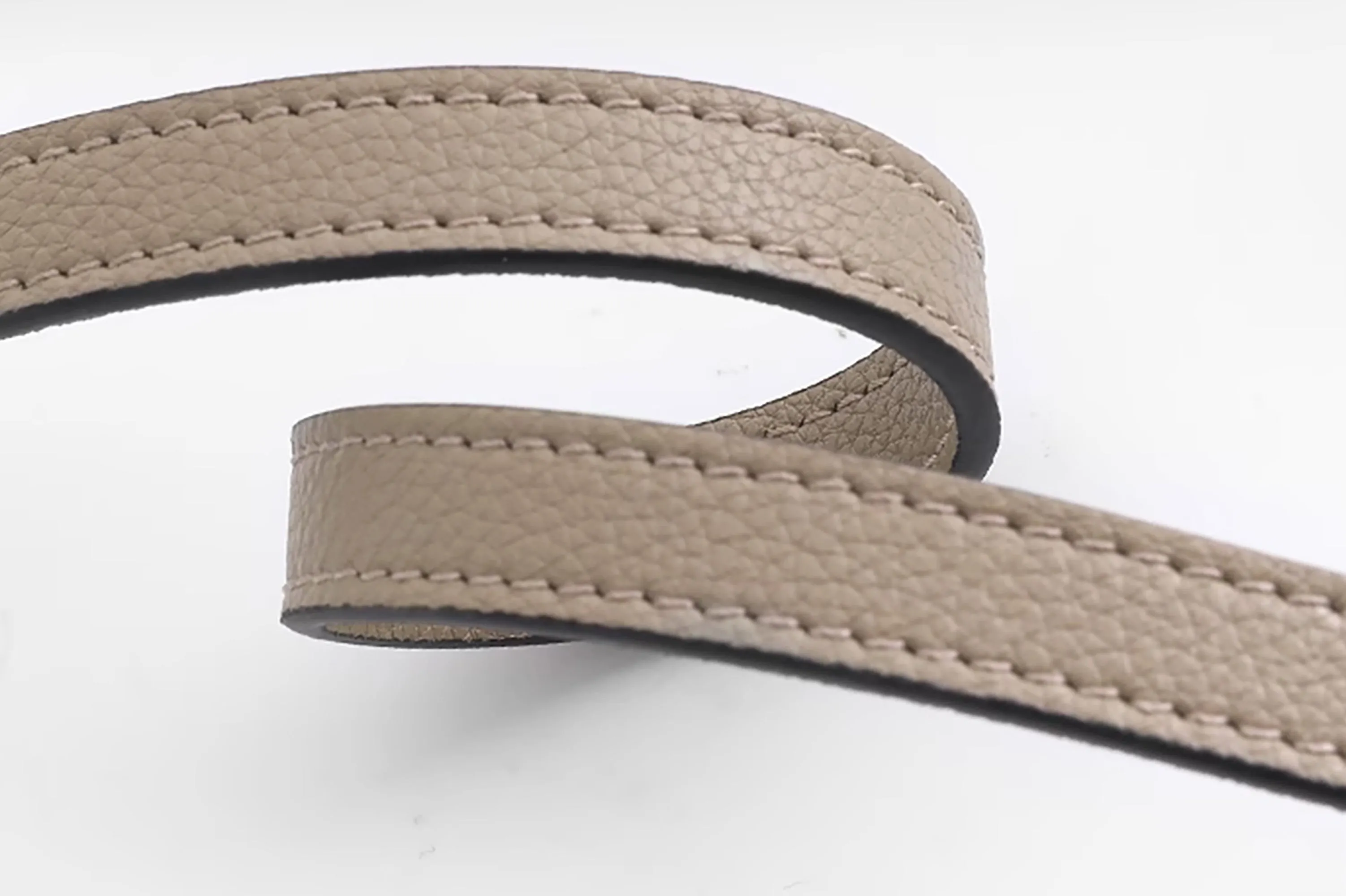 Adjustable crossbody strap replacement for Mini Pochette Accessoires, genuine leather material