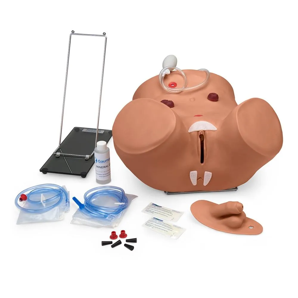 Advanced Patient Care Male and Female Catheterization Simulator, Light