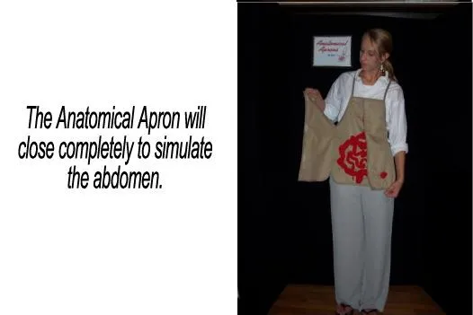 Anatomical Aprons by Joy - Ostomy Simulator