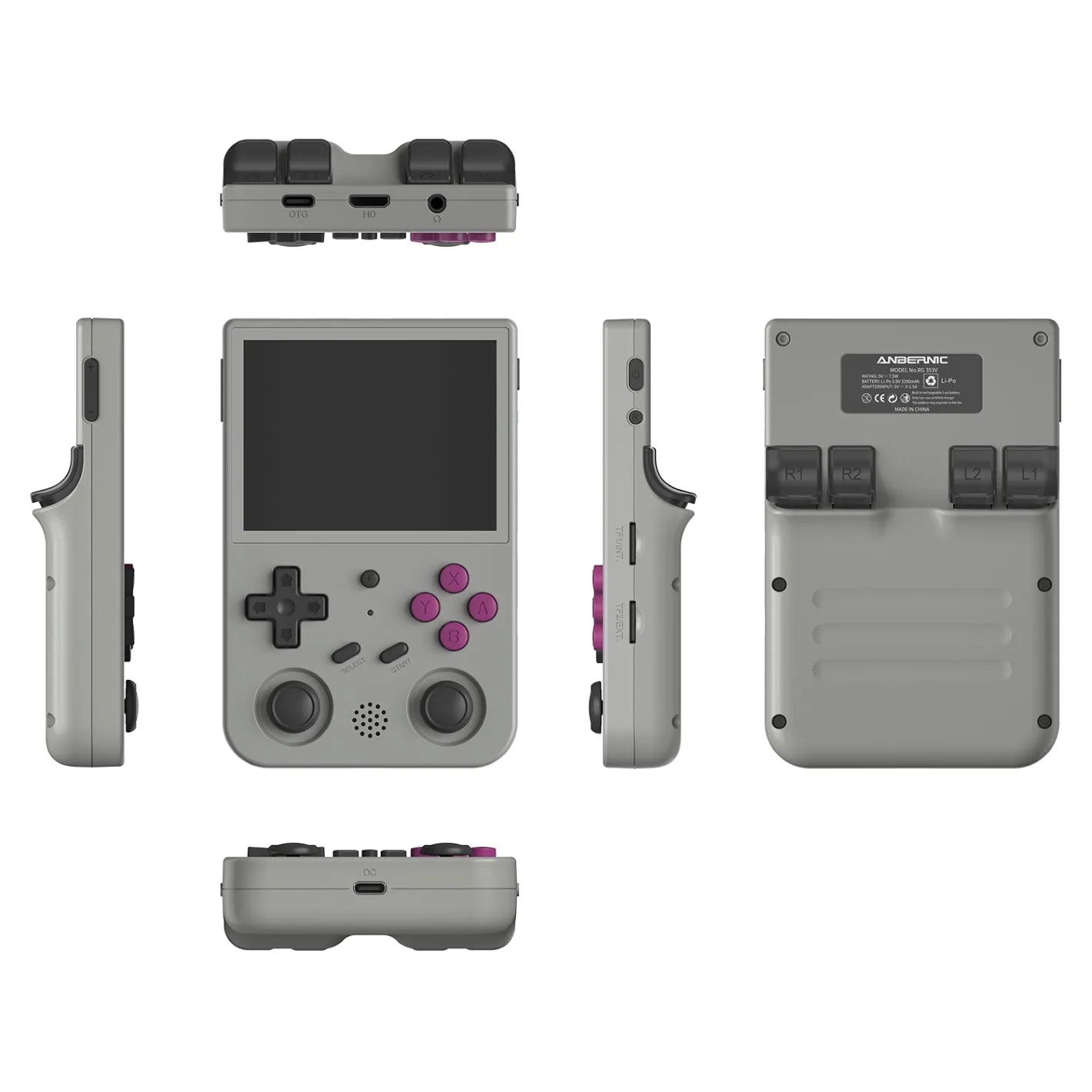 Anbernic RG353V: 3.5" IPS Screen, 15,000  Games, Game Boy Inspired Handheld