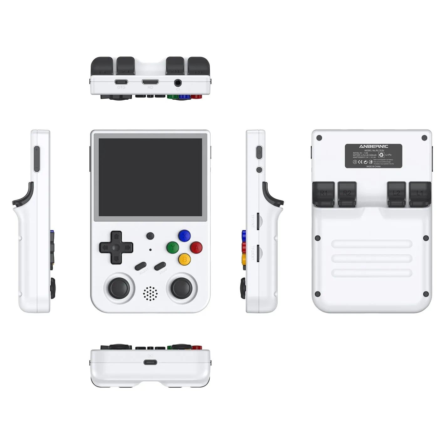 Anbernic RG353V: 3.5" IPS Screen, 15,000  Games, Game Boy Inspired Handheld