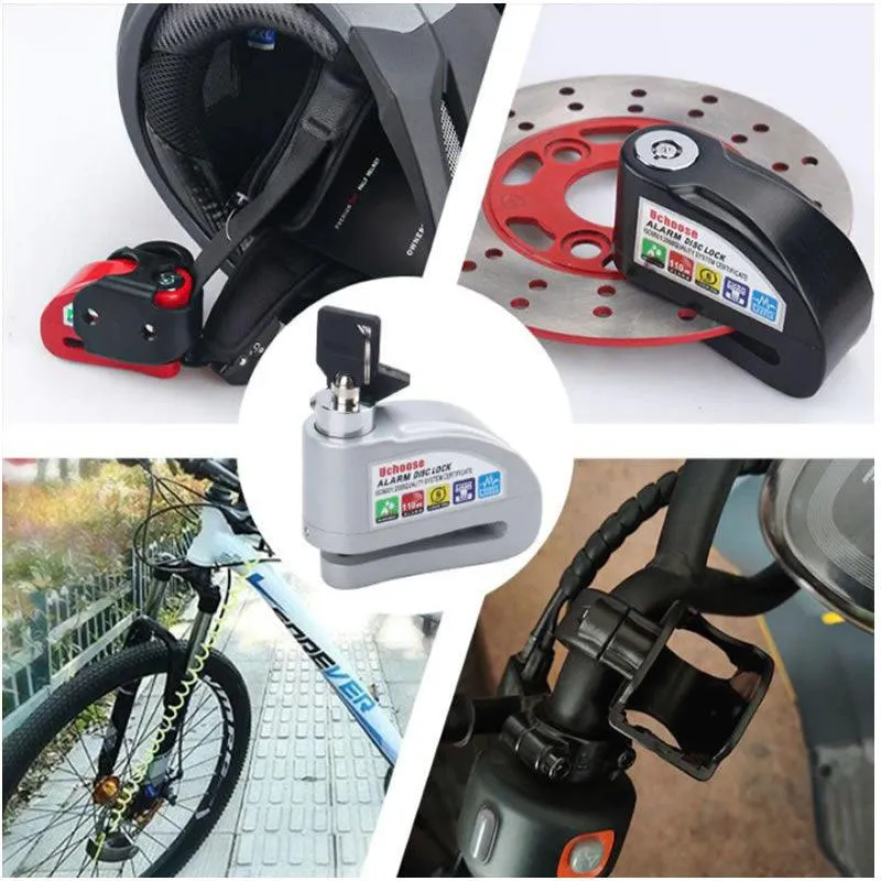Anti-Theft Disc Brake Lock JG603 Red