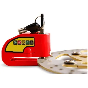 Anti-Theft Disc Brake Lock JG603 Red
