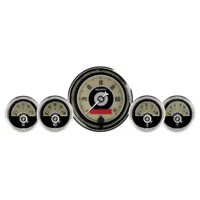 AutoMeter 1100 GAUGE KIT; 5 PC.; 3 3/8in./2 1/16in.; ELEC. SPEEDOMETER; CRUISER AD