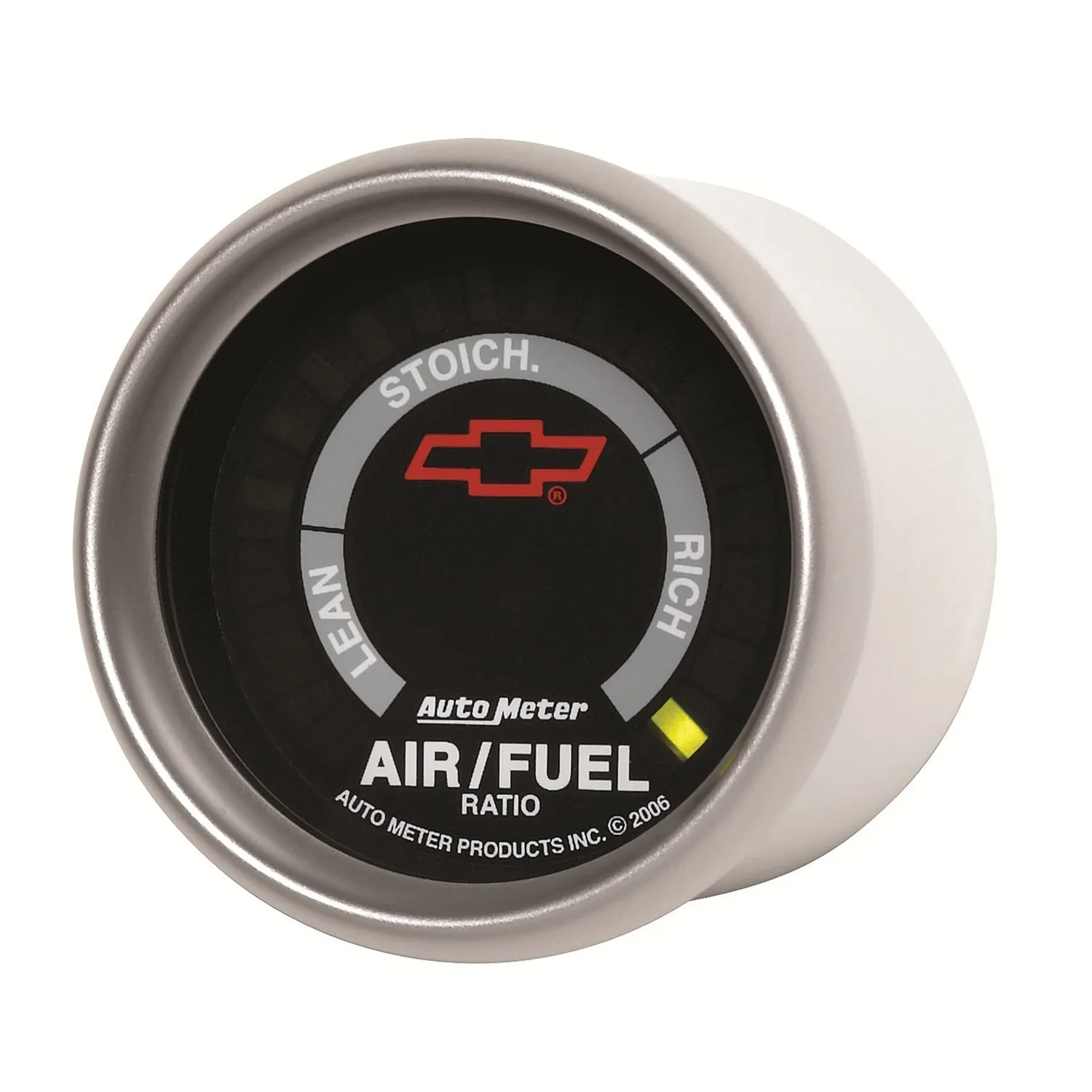 AutoMeter 3675-00406 GAUGE; AIR/FUEL RATIO-NARROWBAND; 2 1/16in.; LEAN-RICH; LED ARRAY; CHEVY RED BOW