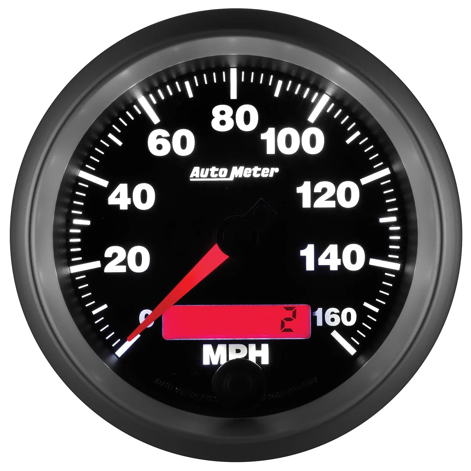 AutoMeter 5688 GAUGE; SPEEDOMETER; 3 3/8in.; 160MPH; ELEC. PROGRAMMABLE; ELITE