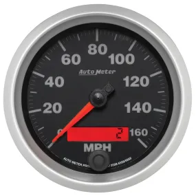 AutoMeter 5688 GAUGE; SPEEDOMETER; 3 3/8in.; 160MPH; ELEC. PROGRAMMABLE; ELITE