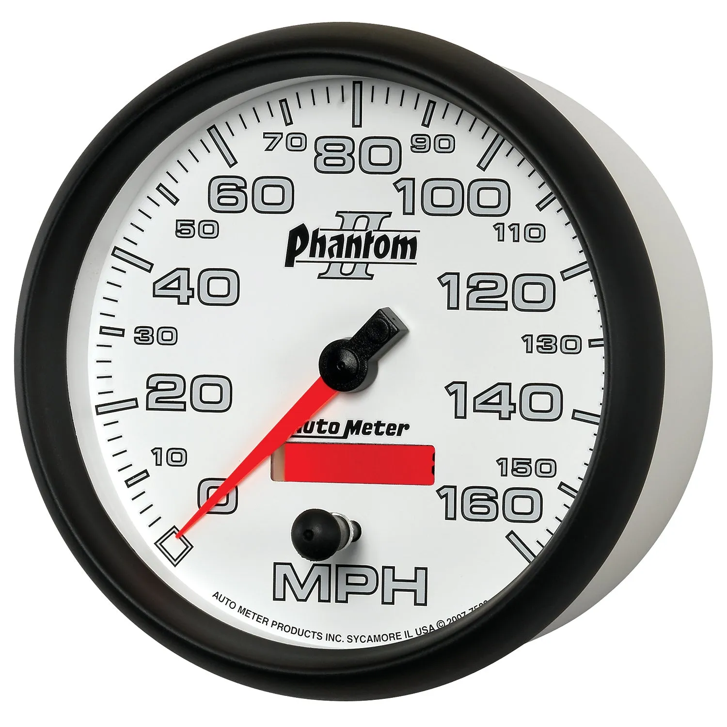 AutoMeter 7589 GAUGE; SPEEDOMETER; 5in.; 160MPH; ELEC. PROGRAMMABLE; PHANTOM II