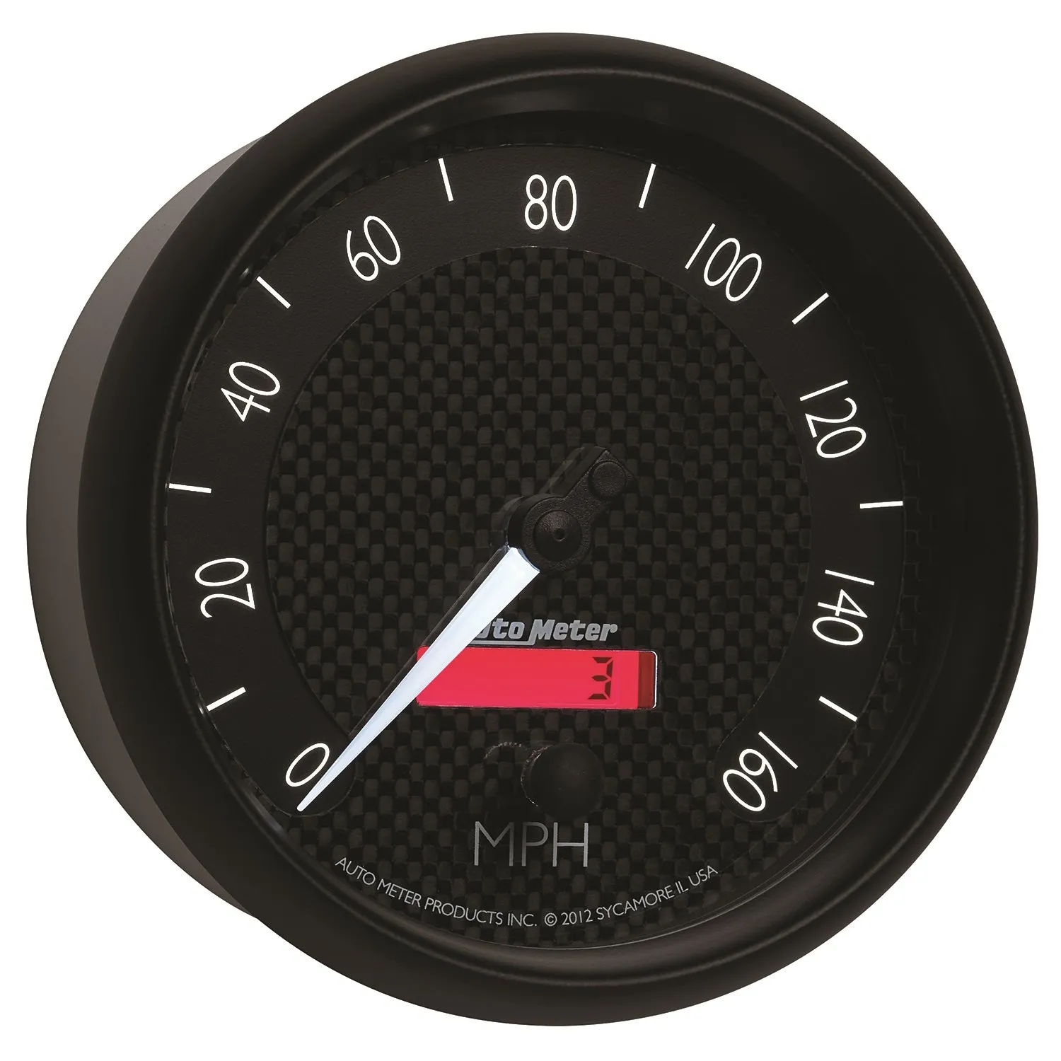 AutoMeter 8089 GAUGE; SPEEDOMETER; 5in.; 160MPH; ELEC. PROGRAMMABLE; GT