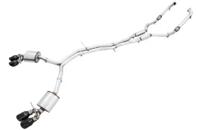 AWE Touring Edition Exhaust for Audi B9 S5 Coupe - Diamond Black 90mm Tips