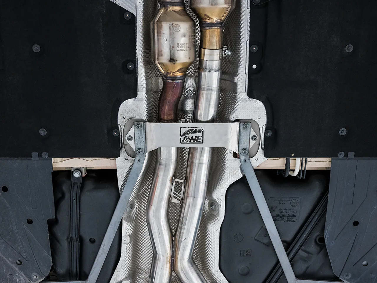 AWE Track Edition Catback Exhaust for BMW F8X M3/M4 - Chrome Silver