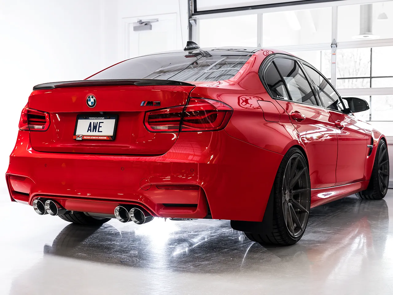 AWE Track Edition Catback Exhaust for BMW F8X M3/M4 - Chrome Silver