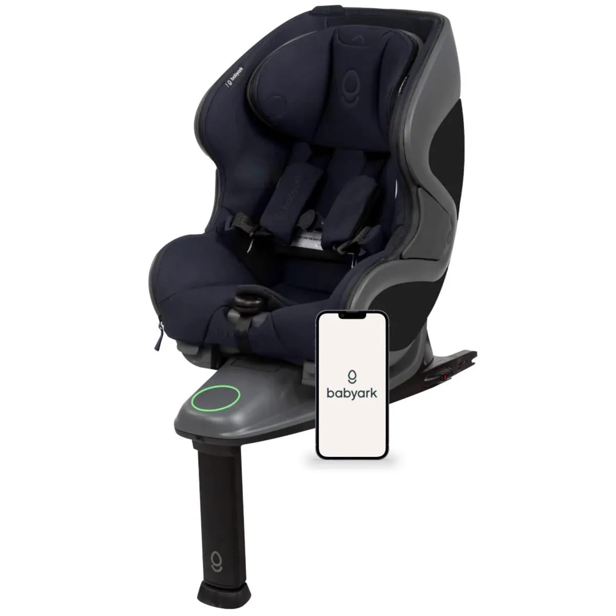 Babyark Convertible Car Seat, Smart - Charcoal Grey / Midnight Blue