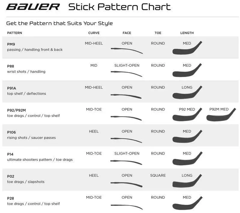 Bauer Vapor Hyperlite Grip Hockey Stick - Senior
