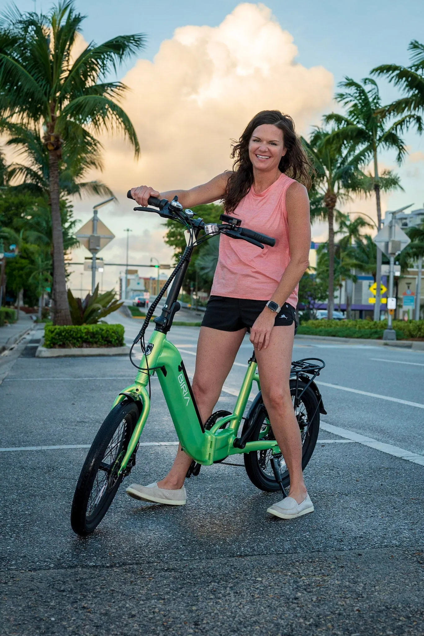 Big Cat 2024 BIRIA 500 Thin Tire - Folding Electric Bike