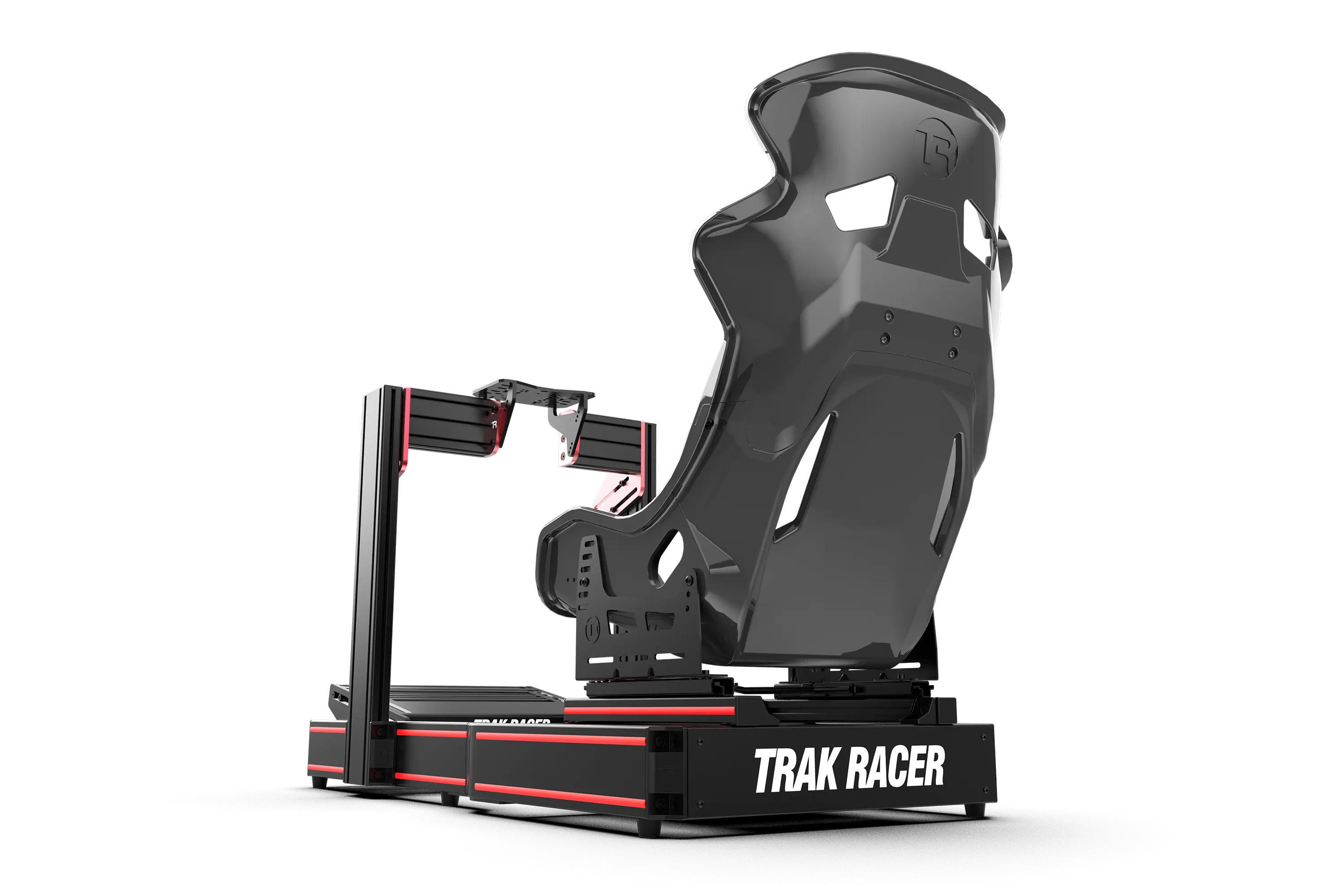 Black GT Style TR Series Fiberglass Seat