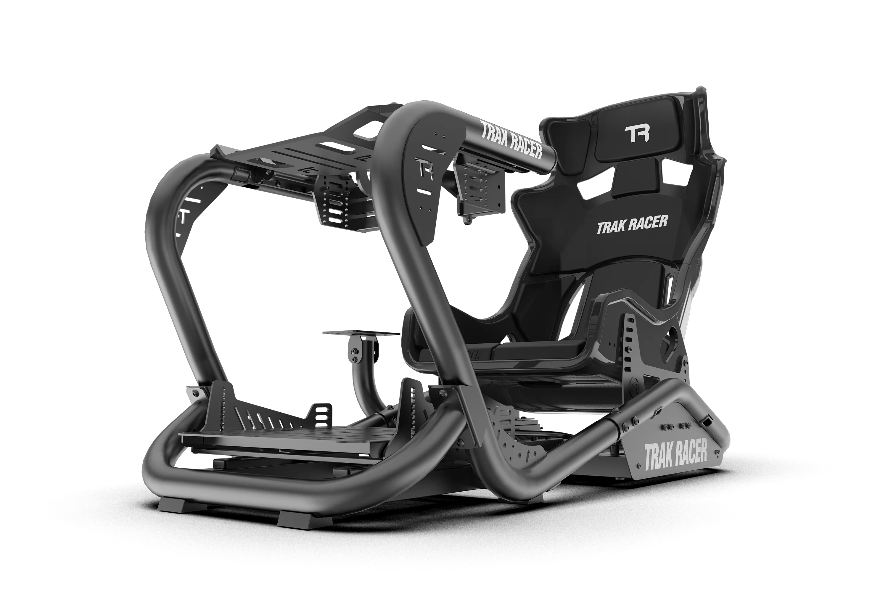 Black GT Style TR Series Fiberglass Seat