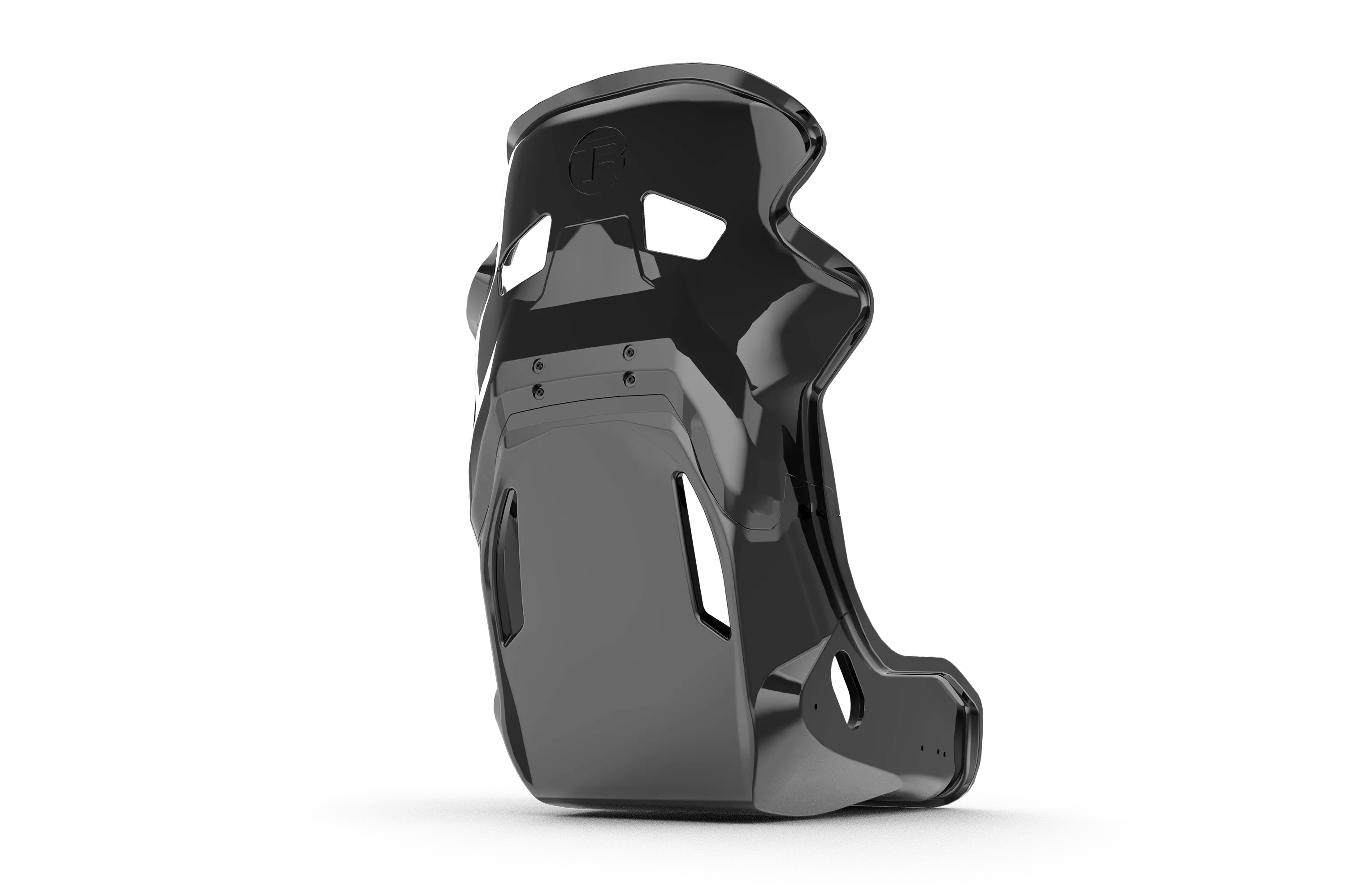 Black GT Style TR Series Fiberglass Seat
