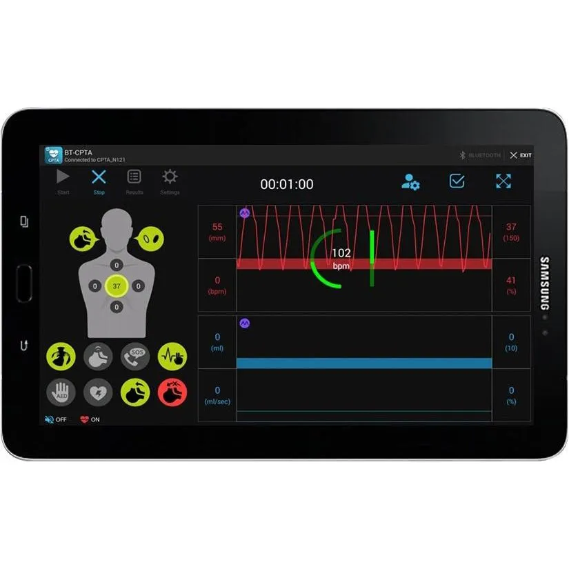 BLS Training Simulator With Tablet