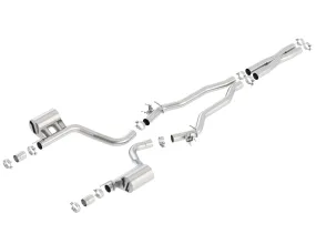 Borla Catback Exhaust Dodge Challenger SRT Hellcat 6.2 [w/o Active Exhaust Valves] (15-19) ATAK or S-Type