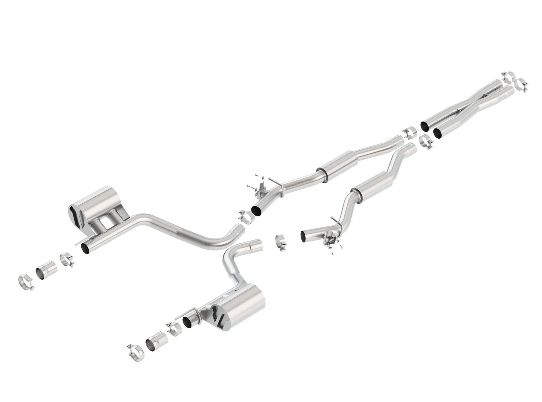 Borla Catback Exhaust Dodge Challenger SRT/ Scat Pack 392 (15-19) ATAK/S-Type/Touring