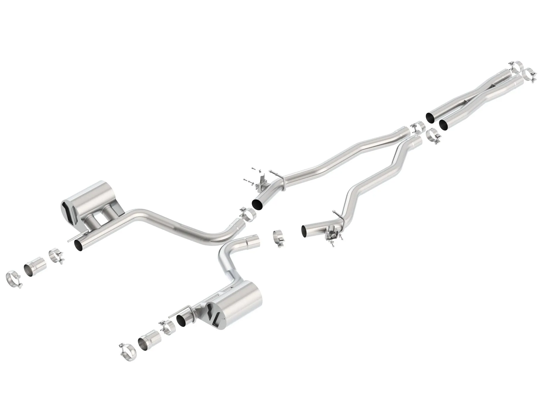 Borla Catback Exhaust Dodge Challenger SRT/ Scat Pack 392 (15-19) ATAK/S-Type/Touring
