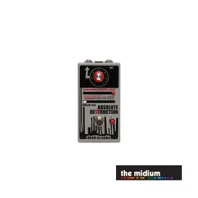 Death By Audio Absolute Destruction Signature Edition distortion and fuzz pedal (signed by DBA founder Oliver Ackermann)