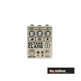 Death By Audio Octave Clang V2 overdrive / distortion / fuzz pedal Signature Edition (signed by DBA founder Oliver Ackermann)