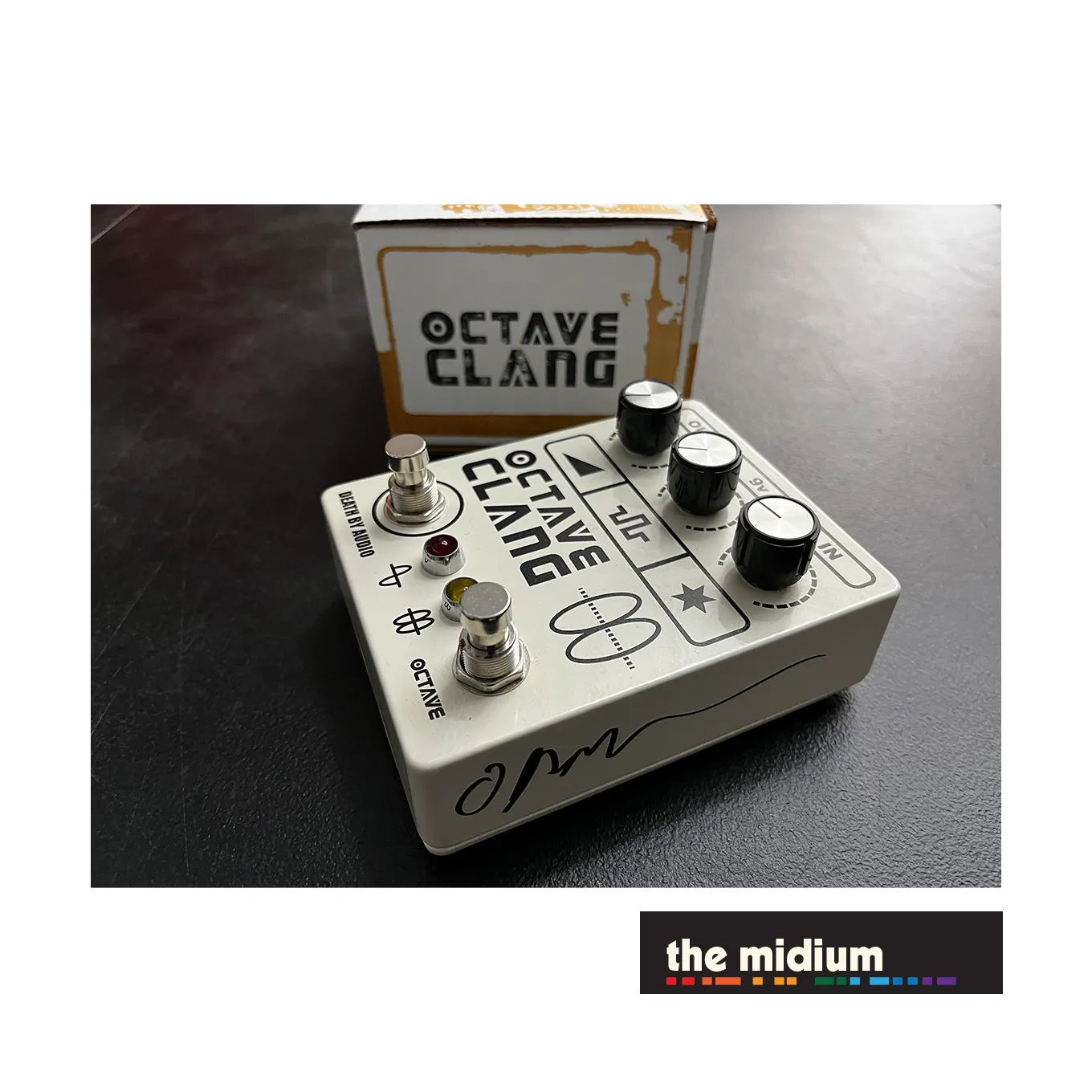 Death By Audio Octave Clang V2 overdrive / distortion / fuzz pedal Signature Edition (signed by DBA founder Oliver Ackermann)