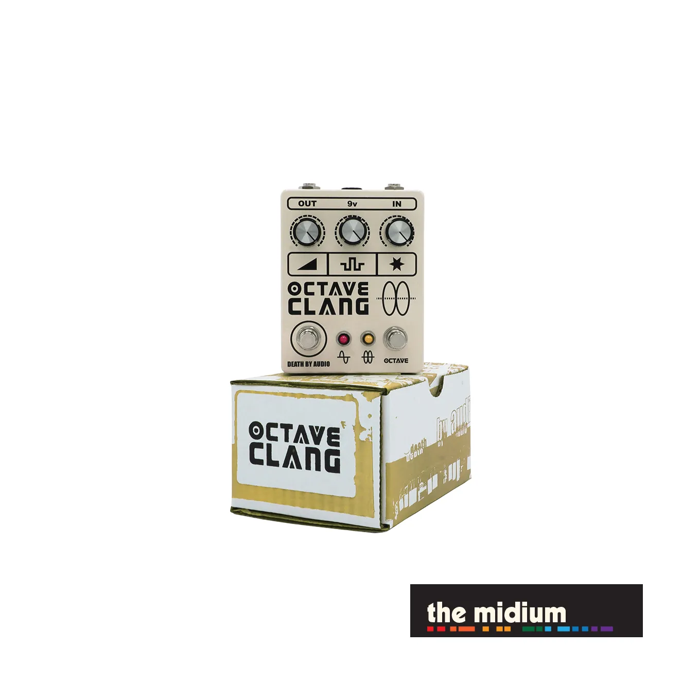 Death By Audio Octave Clang V2 overdrive / distortion / fuzz pedal Signature Edition (signed by DBA founder Oliver Ackermann)
