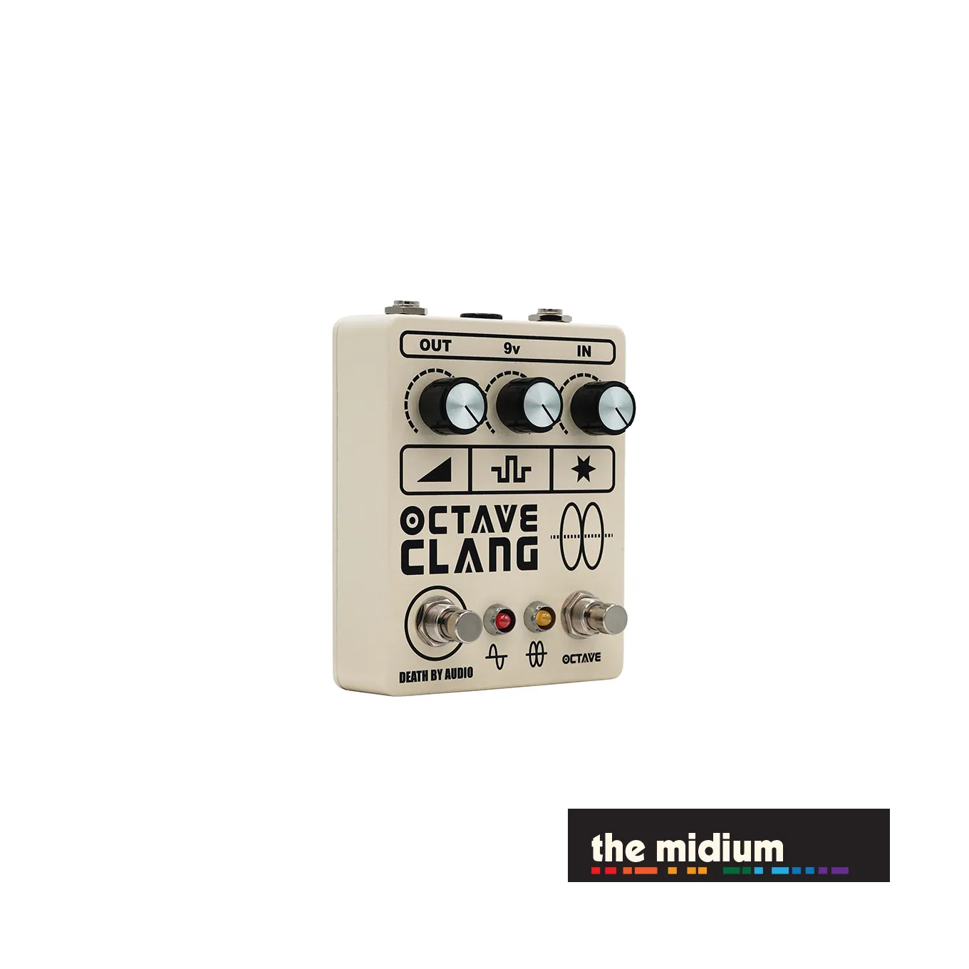 Death By Audio Octave Clang V2 overdrive / distortion / fuzz pedal Signature Edition (signed by DBA founder Oliver Ackermann)