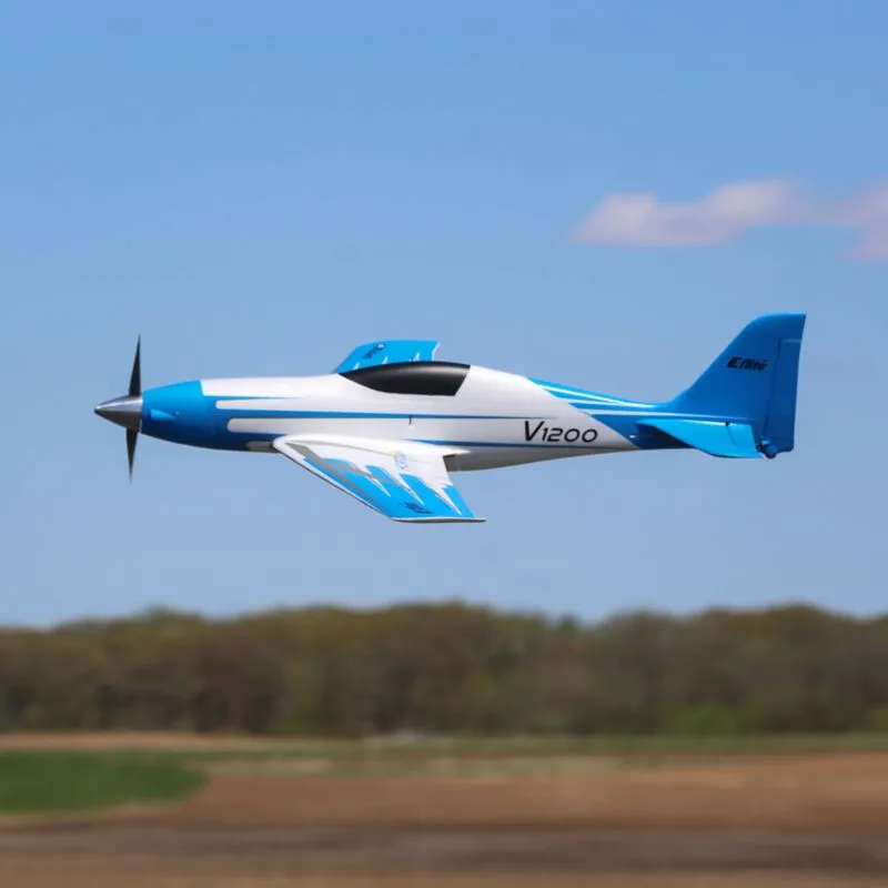 E-Flite V1200 RC Plane with Smart Technology (BNF Basic) EFL12350