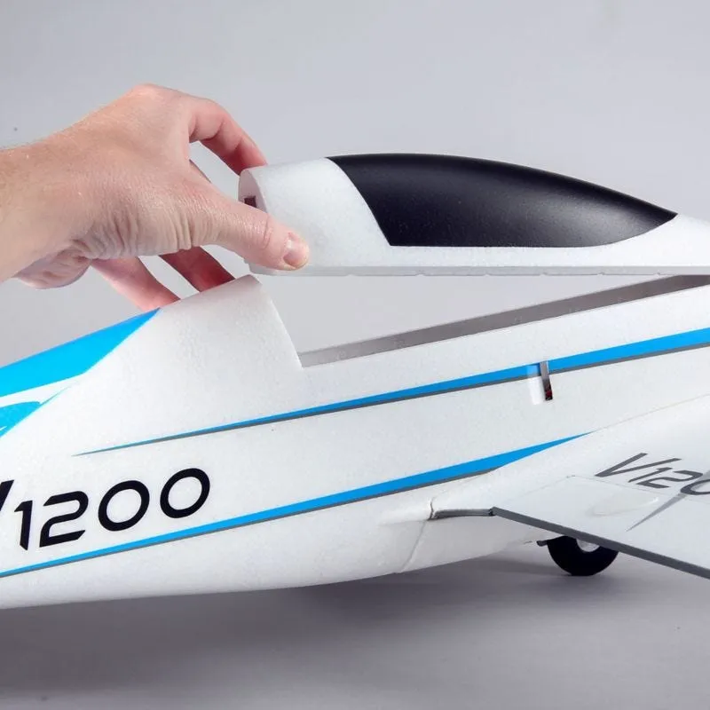 E-Flite V1200 RC Plane with Smart Technology (BNF Basic) EFL12350