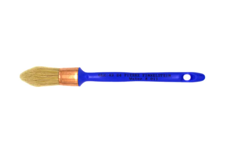 Economy Pointed Glazing Brush (Bristle, Nylon) | GLZ-43