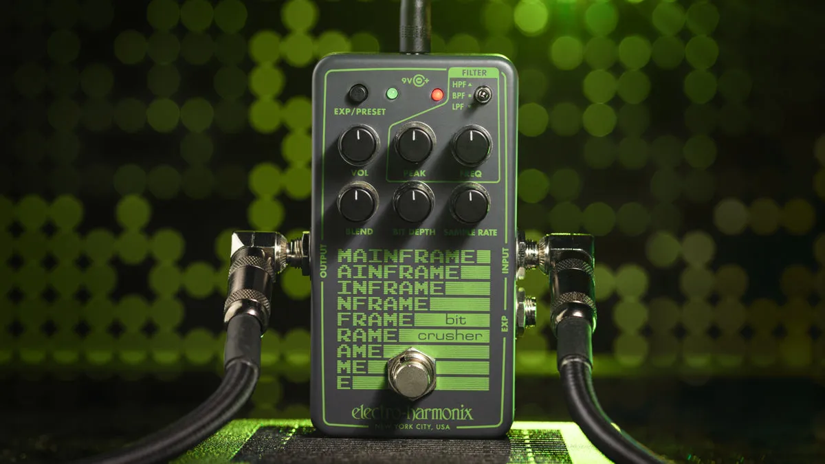 Electro Harmonix Mainframe Bit Crusher Effect Pedal (690/MAINFRAME)