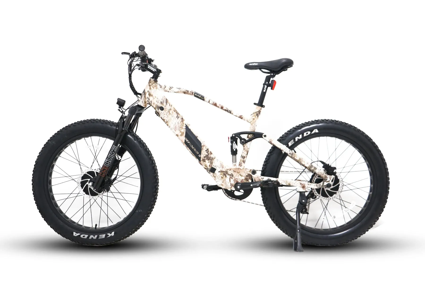 EUNORAU DEFENDER-S 48V/14Ah 1500W AWD Electric Mountain Bike
