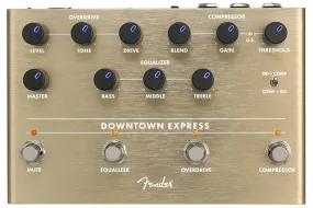 Fender Downtown Express Bass Multi-Effect Pedal