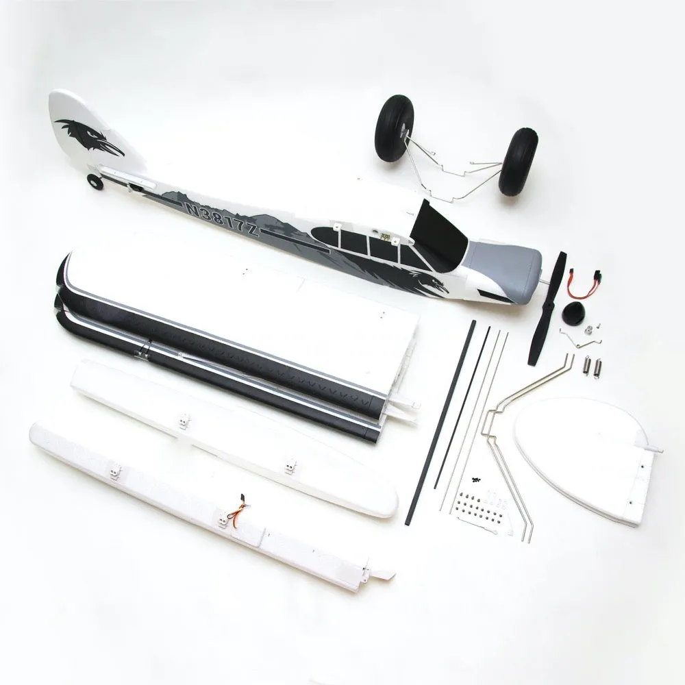 FMS FMS110PF-REF PA-18 Super Cub 1700mm PNP with Floats and Reflex Stabilizer System Included